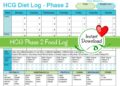 Printable Hcg Diet Plan Phase 1 - Printable Word Searches